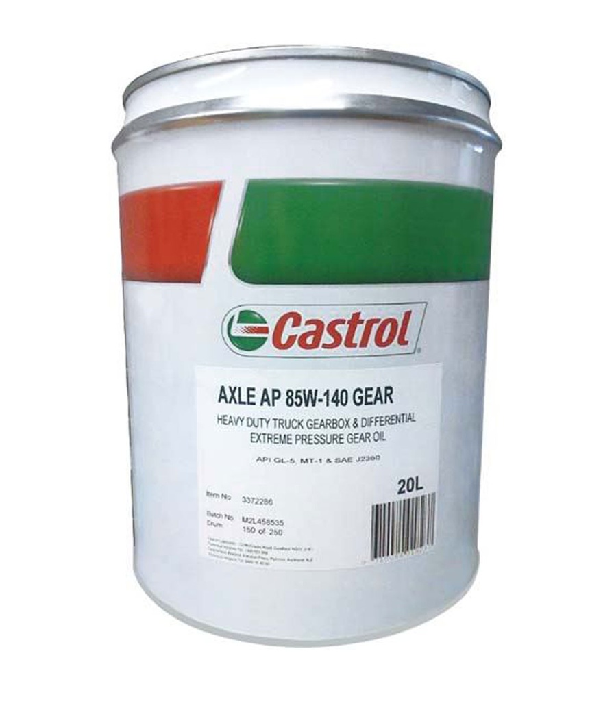 CASTROL AXLE EPX GL-5 SAE 85W-140 ENV 1/5 GLNS