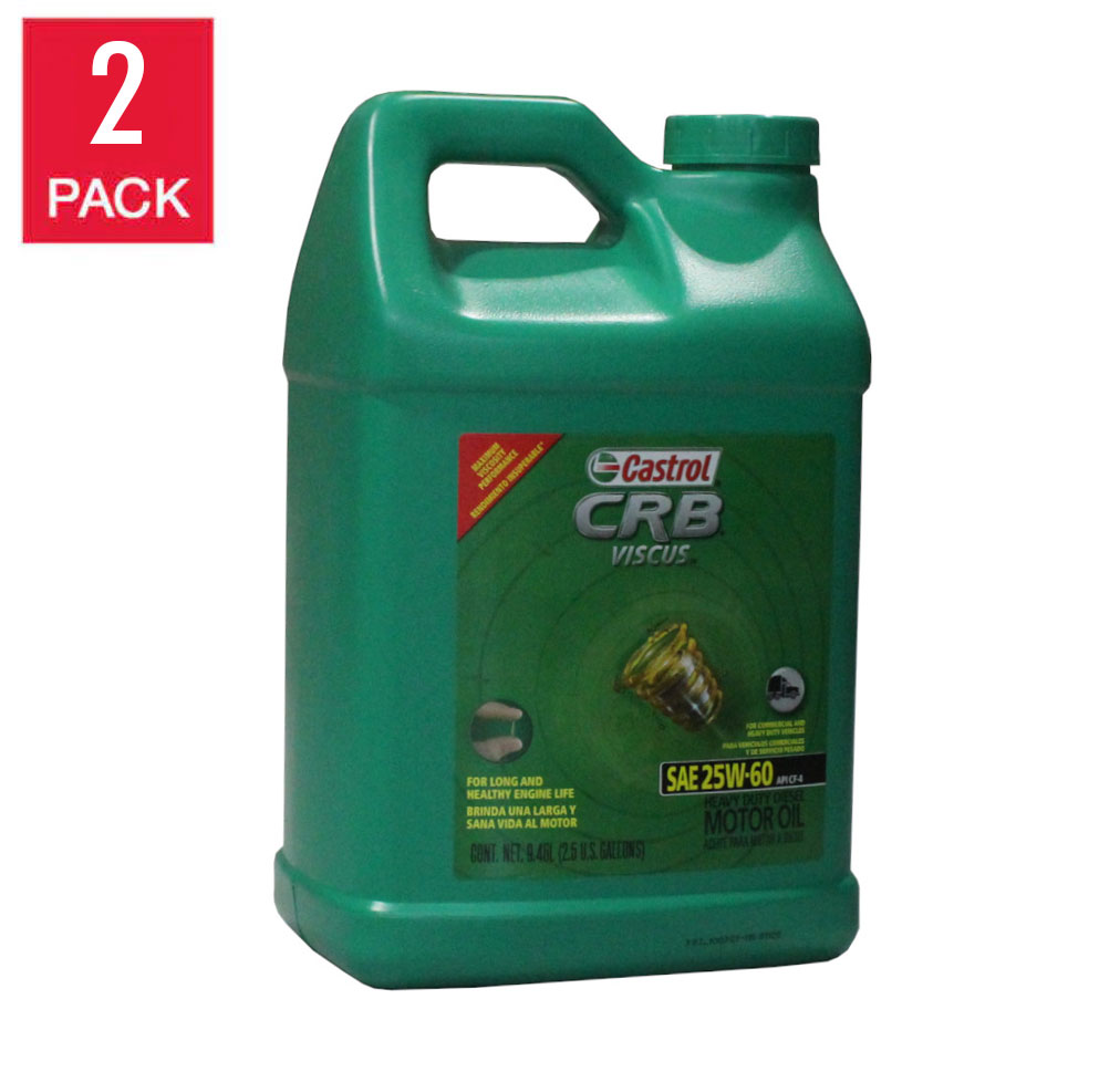 CASTROL CRB VISCUS SAE 25W-60 ENV 2/2.5 GLNS