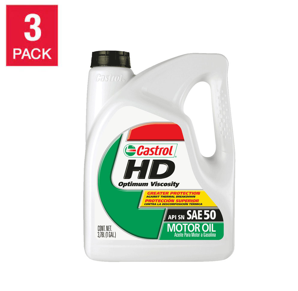 CASTROL HEAVY DUTY SAE 50 ENV 3/1 GLN