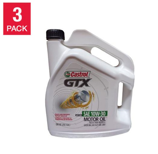 CASTROL GTX SAE 10W-30 ENV 3/1 GLN