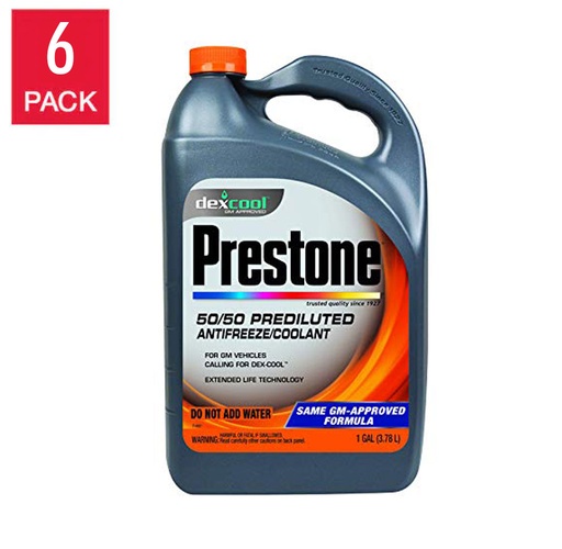 COOLANT PRESTONE 50% 50% REF AF-850 ENV 6/1